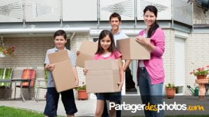 Partager des photos de sa famille