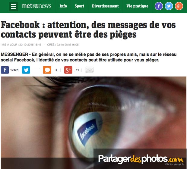 Carnet de voyage : Partager des photos sur Facebook est risqué pour de nombreuses raisons.