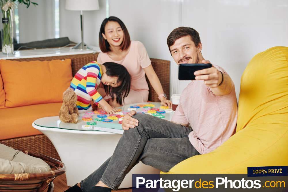 Partage photos privé