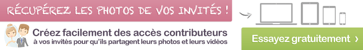 Partagez vos photos de mariage en toute sécurité : créez votre espace photos privé et invitez vos proches