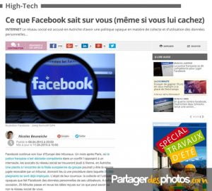 Partager des vidéos familiales sur Facebook