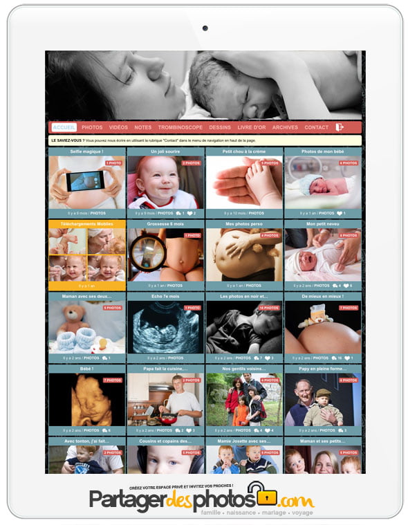 Créer un blog grossesse sécurisé pour partager l'évolution de son bébé avec ses proches