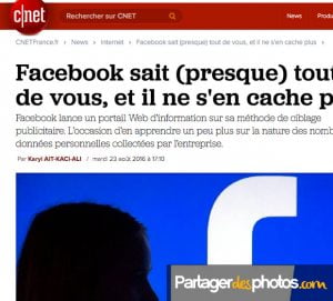 Facebook, Picasa, Dropbox, iCloud... 