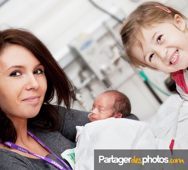 Photos de la maternité : créez votre espace photo privé est idéal pour partager en toute sécurité avec la famille et les proches