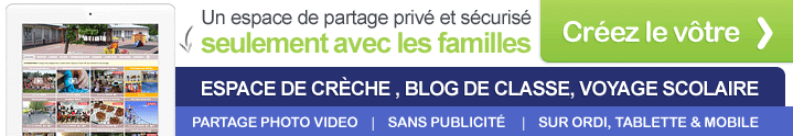 Blog de crèche sécurisé pour les parents