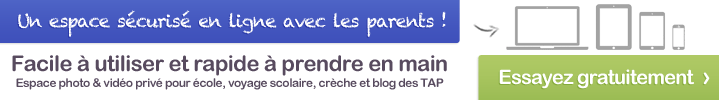 Partage photos privé de crèche avec accès sécurisé 