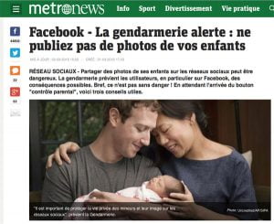 Publier des photos de sa famille et de ses enfants engendre des risques pour sa vie privée