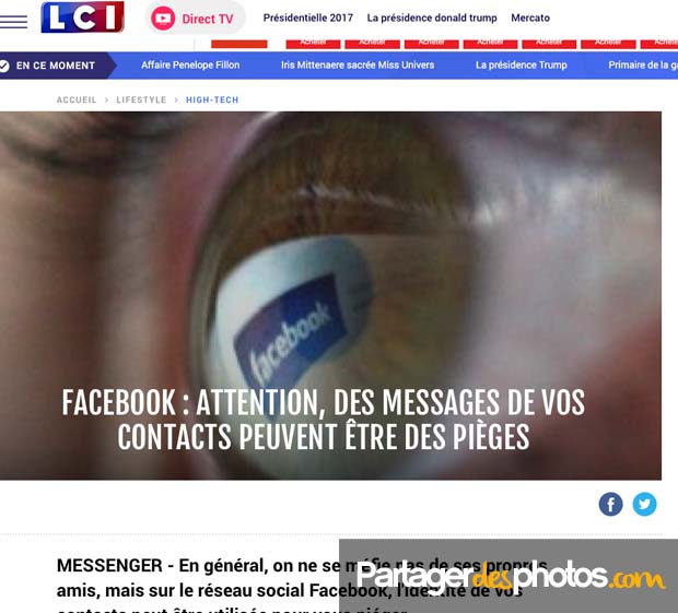 Sur Facebook, les piratages sont nombreux et les arnaques très fréquentes...