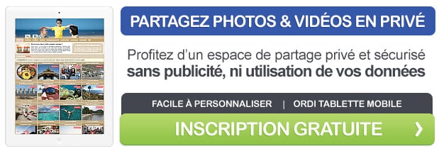Partagez photos et vidéos en privé avec les amis et la famille