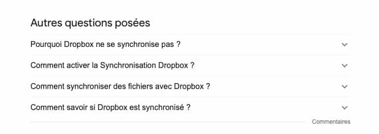 En cherchant un peu sur Google, il est fréquent de trouver un très grand nombre de discussions liées aux problèmes lors de l'utilisation Dropbox, avec l'application ou sans.