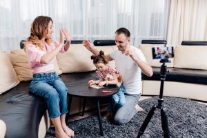 Partager des vidéos de famille